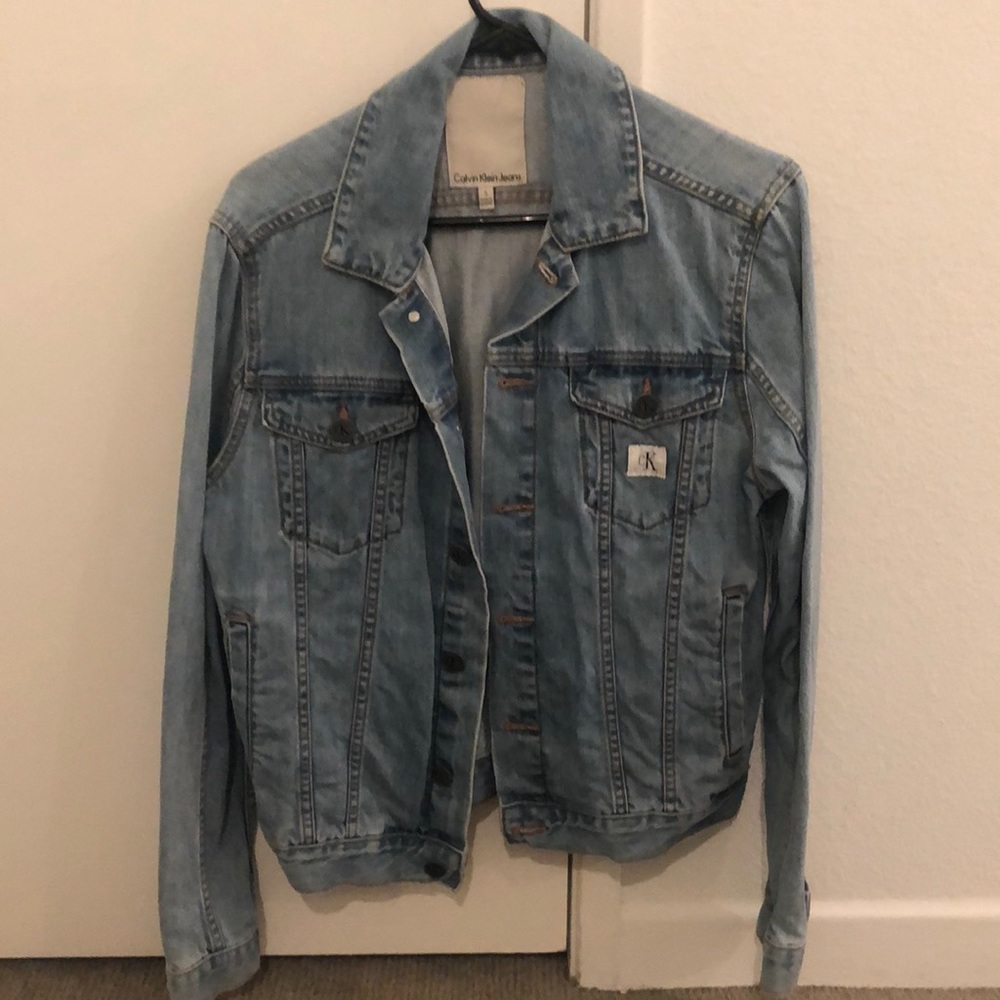 Calvin Klein trucker Jean jacket